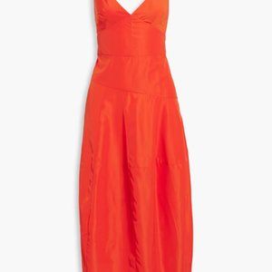 Tibi asymmetrical midi dress